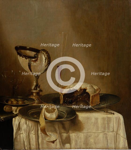 Still life with Nautilus Cup, c1645-1650. Creator: Unknown.