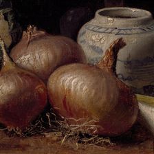 Still Life with Onions, 1882. Creator: Eugène Jansson