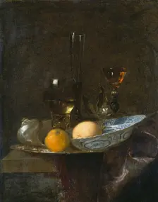 Still life with Oranges, c1670. Creator: Unknown