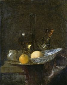 Still life with Oranges, c1670. Creator: Unknown