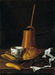Still Life with a Chocolate Service, 1770. Creator: Luis Meléndez