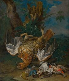 Still Life with a Grouse, 1720-1730. Creator: Johann Georg de Hamilton
