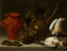 Still Life with a dead Bird, 1651. Creator: Juan Bautista de Espinosa