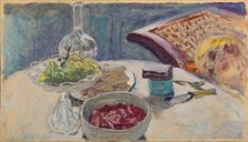 Still Life with a Figure (Marthe Bonnard), 1912. Creator: Bonnard, Pierre (1867-1947)