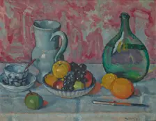 Still Life with a Knife, 1909. Creator: Jozef Pankiewicz