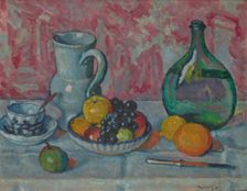 Still Life with a Knife, 1909. Creator: Jozef Pankiewicz