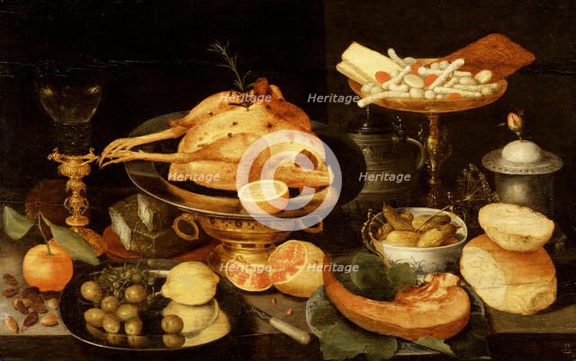 Still Life with a Meal. Creator: Peter Binoit.