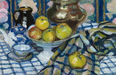 Still Life with a Samovar, 1929. Creator: Stanislaus Kamocki.