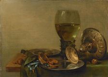 Still Life with a Silver Tazza, 1630. Creator: Willem Claesz Heda