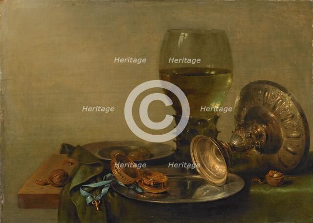 Still Life with a Silver Tazza, 1630. Creator: Willem Claesz Heda.