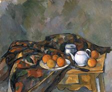 Still life with a teapot 1902-06. Artist: Paul Cezanne