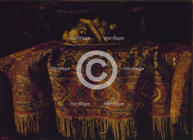 Still Life with an Oriental Carpet.
