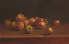 Still Life with Apples, 1886. Creator: Charles Ethan Porter