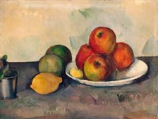 Still Life with Apples, 1890. Creator: Paul Cezanne