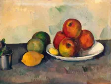 Still Life with Apples c1890. Artist: Paul Cezanne
