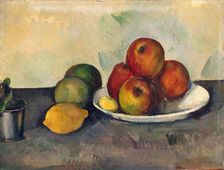 Still Life with Apples c1890. Artist: Paul Cezanne