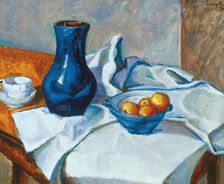 Still Life with blue vase, 1911
