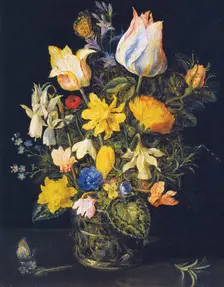 Still Life with Bouquet of Flowers, c1620. Creator: Jan Brueghel the Elder