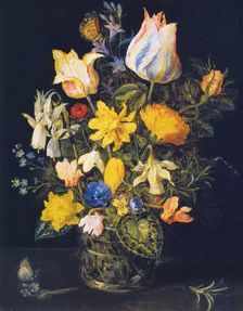 Still Life with Bouquet of Flowers, c1620. Creator: Jan Brueghel the Elder