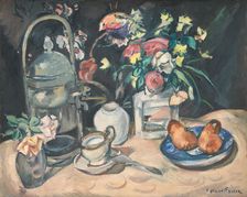 Still Life with Brioches, 1916-1917. Creator: Friesz, Achille-Emile-Othon (1879-1949)
