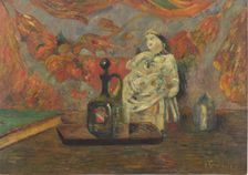 Still Life with Carafon and Figurine, 1885. Creator: Paul Gauguin