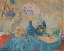 Still Life with Chinoiseries, c1906. Creator: James Ensor