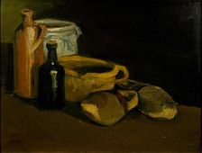 Still Life with Clogs and Pots, 1884. Creator: Gogh, Vincent, van (1853-1890)