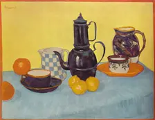 Still Life with Coffee Pot 1888, (1937). Creator: Vincent van Gogh