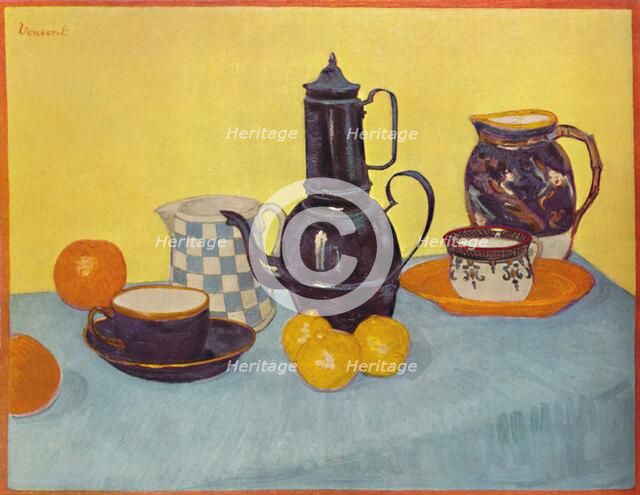'Still Life with Coffee Pot', 1888, (1937). Creator: Vincent van Gogh.