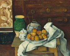 Still life with commode, ca 1883-1887