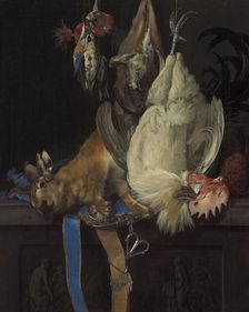 Still Life with Dead Game, 1661. Creator: Willem van Aelst