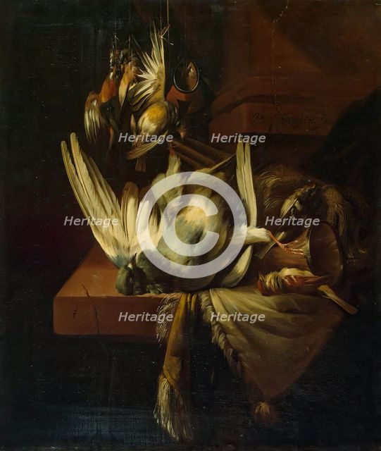 Still Life with Dead Game, 1685. Creator: William Gowe Ferguson.