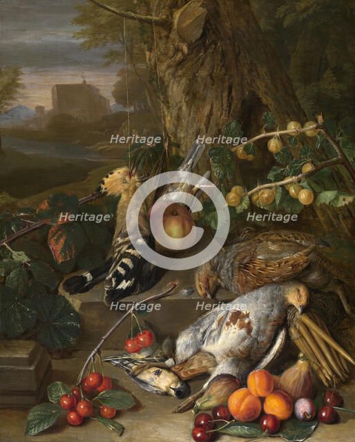Still Life with Dead Game, 1734. Creator: Peeter Snyers.