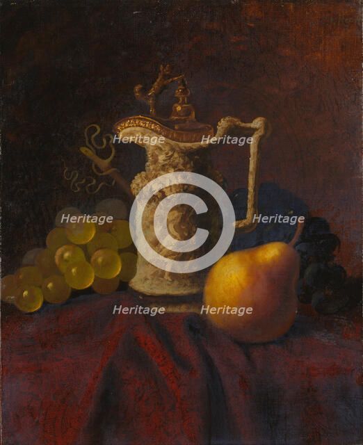 Still Life with Ewer and Fruit. Creator: Carducius Plantagenet Ream.