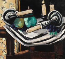 Still Life with Fallen Candles, 1929. Creator: Max Beckmann