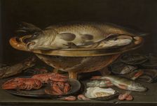 Still Life with Fish , ca 1612-1621. Creator: Peeters, Clara (1594-1658)