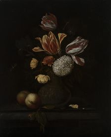 Still life with flowers, 1600-1659. Creator: Johannes Borman