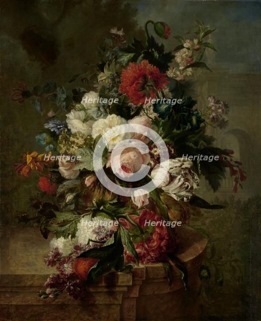 Still Life with Flowers, 1789. Creator: Harmanus Uppink.