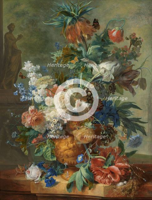 Still Life with Flowers, 1723. Creator: Jan van Huysum.