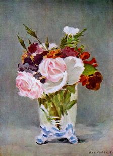 Still Life with Flowers 1882.Artist: Edouard Manet