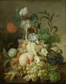 Still Life with Flowers and Fruit, 1800-1808. Creator: Jan Evert Morel