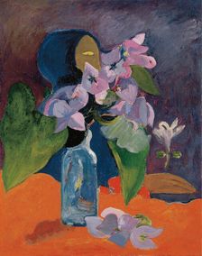 Still Life with Flowers and Idol, ca 1892