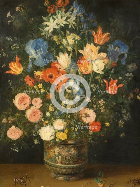 Still Life with Flowers and Insects. Creator: Jan Brueghel the Elder.