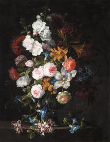 Still Life with Flowers, c1660-1690. Creator: Jean-Baptisite Monnoyer