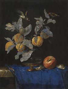 Still Life with Fruit, 1664. Creator: Willem van Aelst