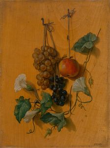 Still life with fruit, 1825-1835. Creator: Jozef Ginovský