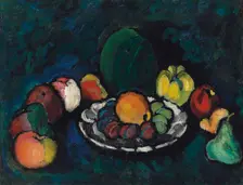 Still life with fruit , 1910