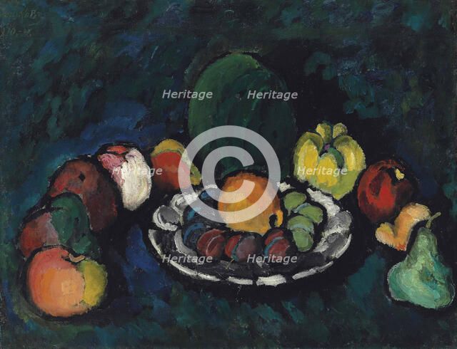 Still life with fruit , 1910.