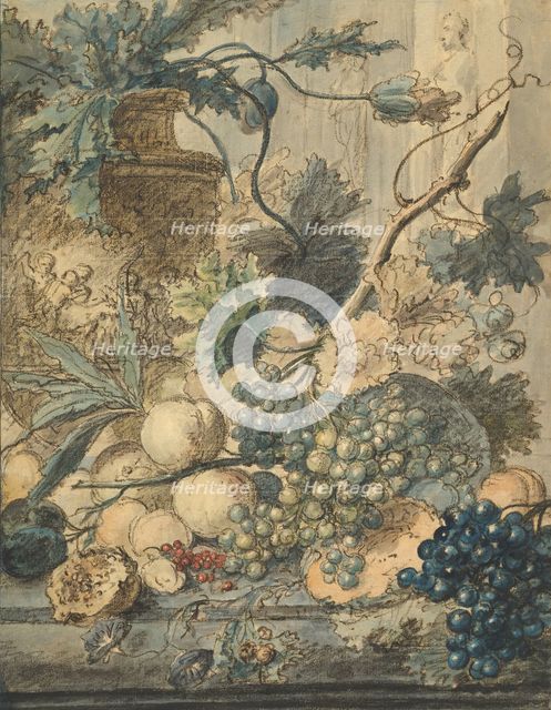 Still Life with Fruit, n.d.. Creator: Jan van Huysum.