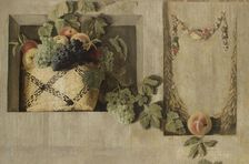 Still Life with Fruit and Flower Garlands, 1645-1650. Creator: Jacob van Campen